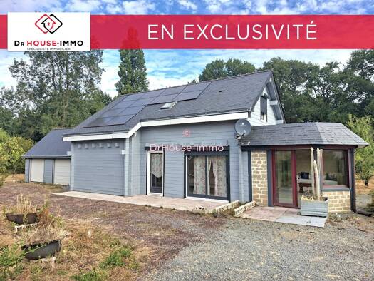 Maison à vendre 207 900 € 6 pièces 2 chambres 122 m² 2 437 m² de terrain Massérac 44290