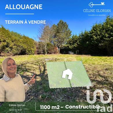 Terrain à vendre 75 000 € 1 200 m² de terrain Allouagne 62157