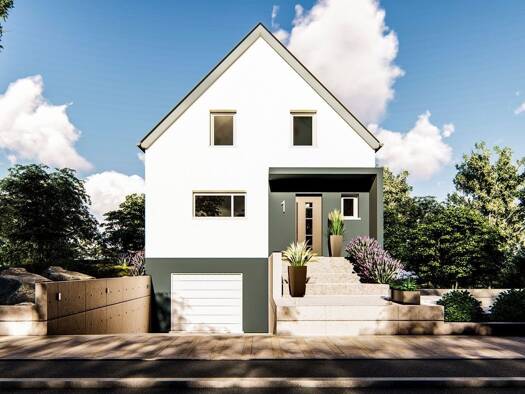 Terrain avec maison neuve à vendre 282 980 € 4 pièces 3 chambres 91 m² 406 m² de terrain Urschenheim 68320