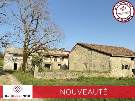 Maison à vendre 145 000 € 5 pièces 3 chambres 140 m² 2 600 m² de terrain Cherval 24320
