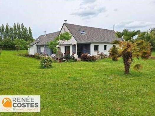 Maison en viager occupé Bouquet 133 750 € 6 pièces 5 chambres 220 m² 1 000 m² de terrain Cérences 50510