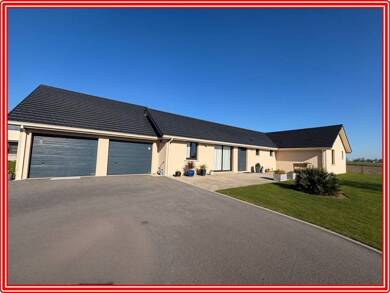 Maison de plain-pied à vendre 479 000 € 5 pièces 4 chambres 130 m² 1 100 m² de terrain Octeville sur Mer 76930