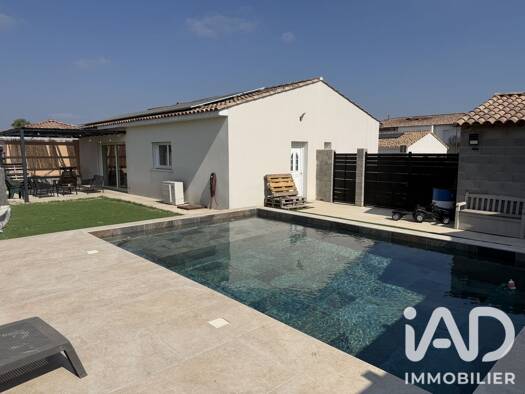 Maison de plain-pied à vendre 330 000 € 4 pièces 3 chambres 100 m² 380 m² de terrain Lespignan 34710
