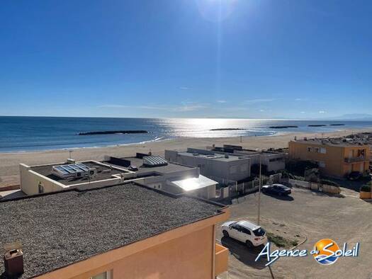 Duplex à vendre 298 000 € 3 pièces 2 chambres 57 m² Étage 2/3 Valras-Plage 34350