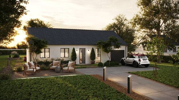 Terrain avec maison neuve à vendre 172 318 € Terminiers 28140