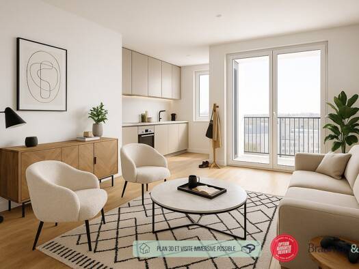 Appartement à vendre - neuf 159 900 € 1 pièce 30 m² 2ème étage Stella Cucq 62780