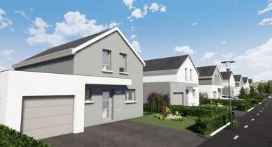 Terrain avec maison neuve à vendre 296 600 € Feldkirch 68540