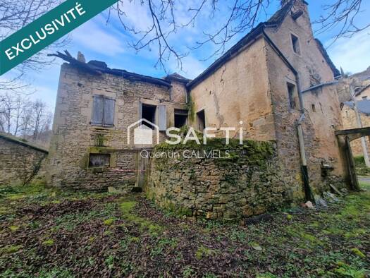 Maison à vendre 35 000 € 5 pièces 3 chambres 100 m² 783 m² de terrain Salles-la-Source 12330