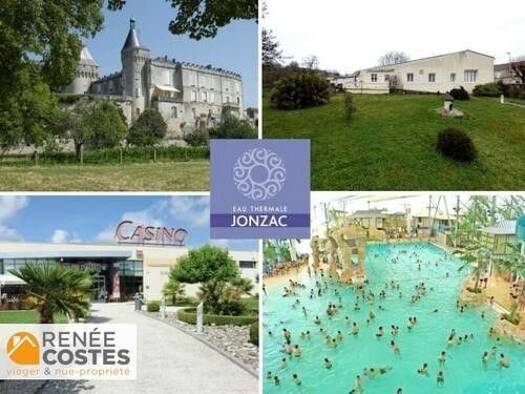 Maison en viager occupé Bouquet 24 280 € 5 pièces 3 chambres 135 m² 1 465 m² de terrain Jonzac 17500