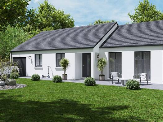 Terrain avec maison neuve à vendre 181 632 € 4 pièces 3 chambres 89 m² 505 m² de terrain Saint-Pantaléon-de-Larche 19600