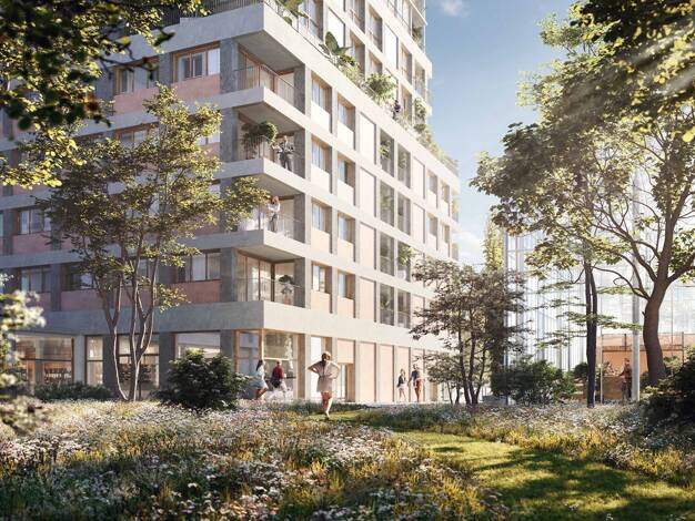 Appartement à vendre - neuf 184 000 € 1 pièce 25,5 m² Étage 2/16 dès le 31/12/2028 République-Université Nanterre 92000