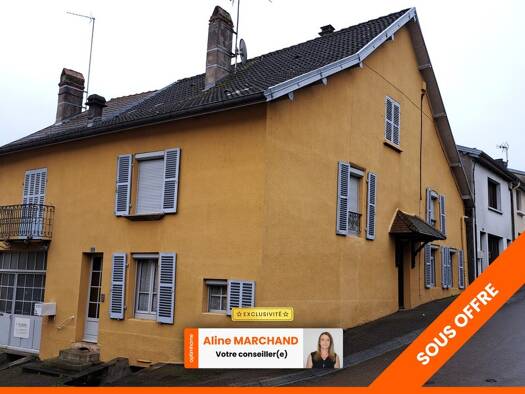 Maison de ville à vendre 69 000 € 5 pièces 3 chambres 132 m² 183 m² de terrain Magny-lès-Jussey 70500