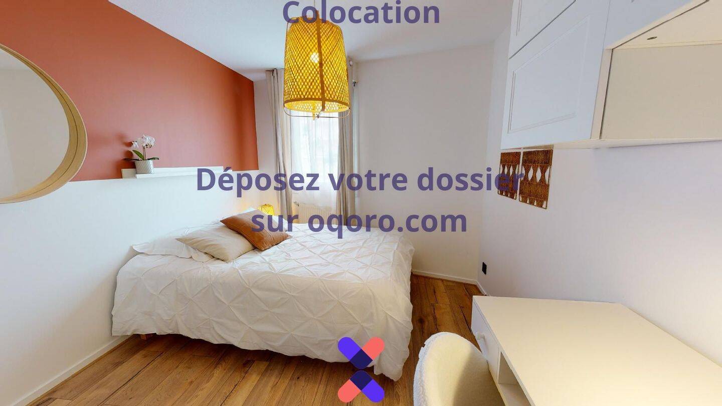 Chambre en colocation appartement meublé — 2
