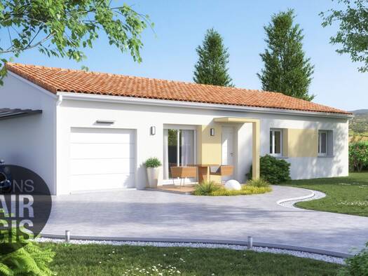 Terrain avec maison neuve à vendre 249 930 € 4 pièces 3 chambres 150 m² 1 007 m² de terrain Bellerive-sur-Allier 03700
