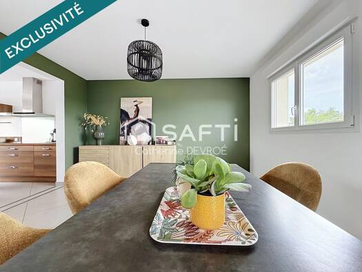 Maison à vendre 367 000 € 5 pièces 3 chambres 131 m² 1 458 m² de terrain Henneveux 62142