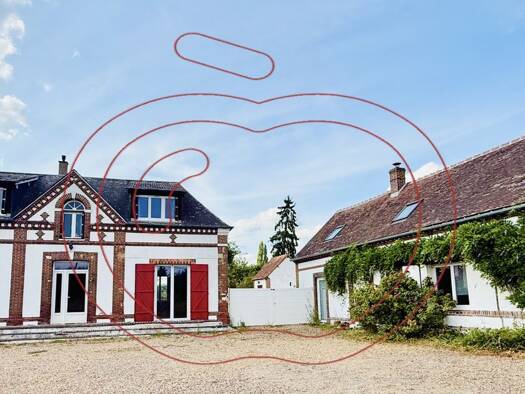 Villa à vendre 190 800 € 11 pièces 4 chambres 227,41 m² 3 040 m² de terrain Verneuil d'Avre et d'Iton 27130
