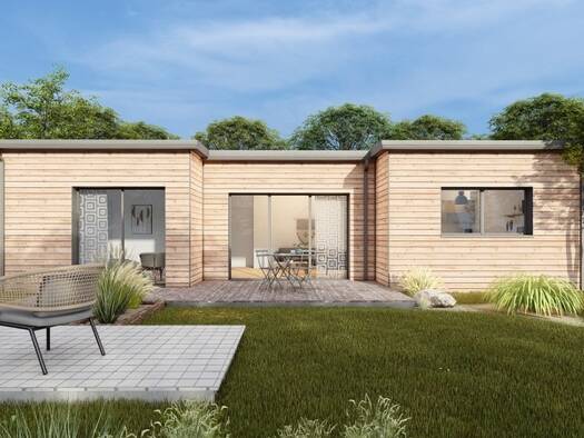 Terrain avec maison neuve à vendre 395 000 € 4 pièces 3 chambres 100 m² 813 m² de terrain Mesquer 44420