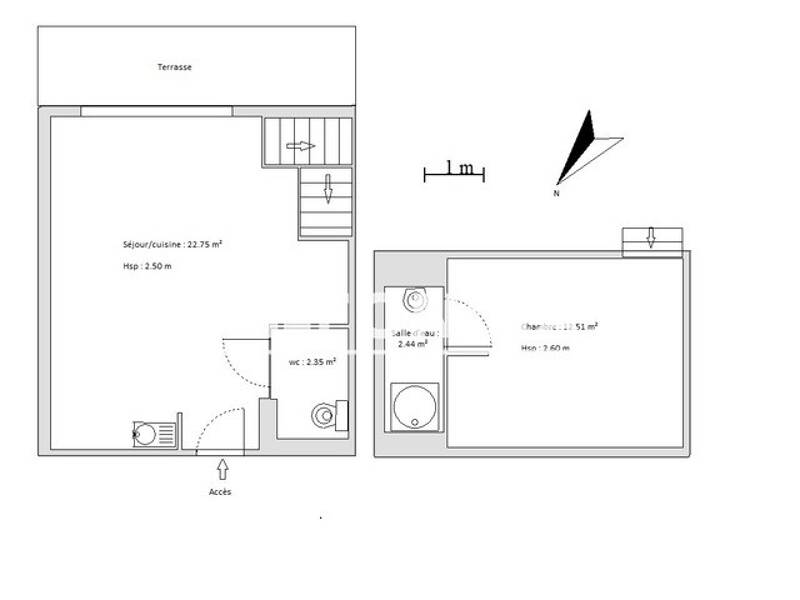 Maison à louer, 40m², MERIGNAC