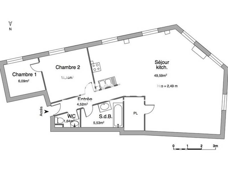 Maison à louer, 79m², LILLE