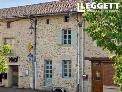 Maison à vendre 77 000 € 3 pièces 2 chambres 60 m² 15 m² de terrain Saint-Auvent 87310