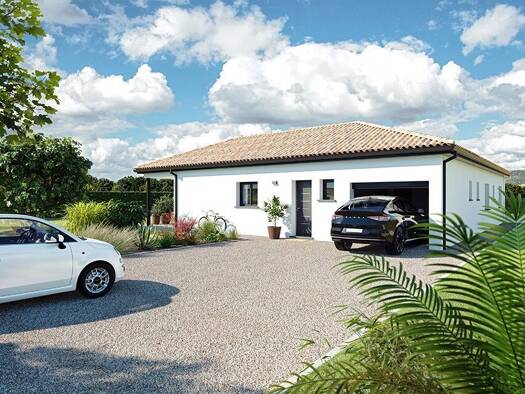 Terrain avec maison neuve à vendre 240 900 € 5 pièces 4 chambres 100 m² 625 m² de terrain Bérat 31370