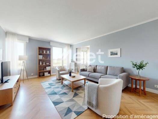Appartement à vendre 265 000 € 4 pièces 3 chambres 74 m² Étage 5/10 Coteau-Malassis Vitry-sur-Seine 94400