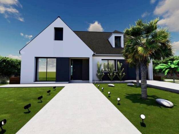 Terrain avec maison neuve à vendre 460 000 € 4 pièces 3 chambres 90 m² 500 m² de terrain Franconville 95130