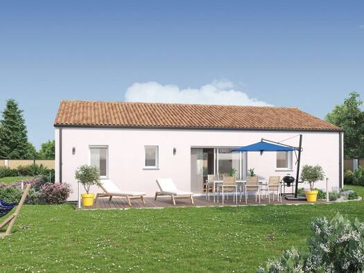 Terrain avec maison neuve à vendre 171 067 € 4 pièces 3 chambres 81 m² 300 m² de terrain Saint-Julien-des-Landes 85150