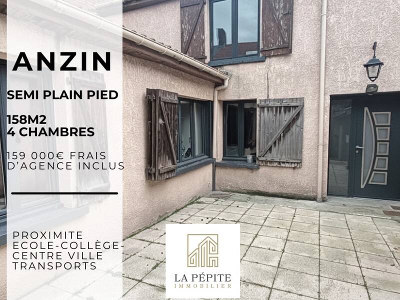 Maison à vendre, 158m², ANZIN