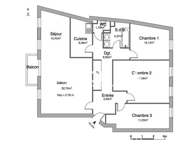 Maison à louer, 97m², STRASBOURG