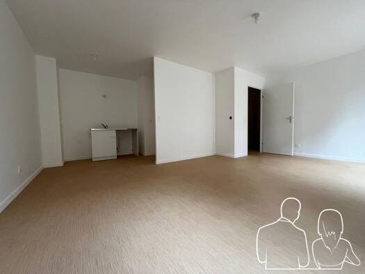 Appartement à louer 820 € 3 pièces 2 chambres 60,6 m² RDC/3 Secteur Sauvegarde Honfleur 14600