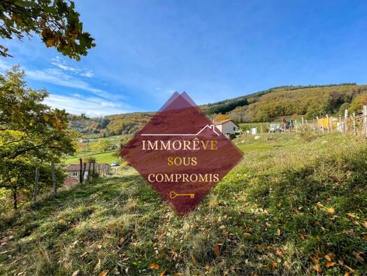 Terrain constructible à vendre 107 000 € 1 000 m² de terrain Chuyer 42410