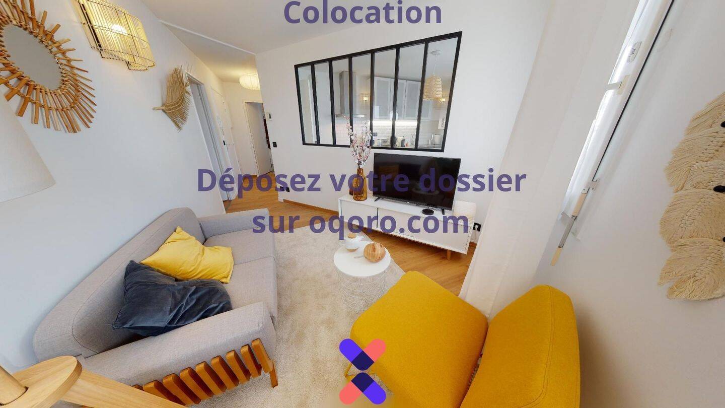 Chambre en colocation appartement meublé — 3