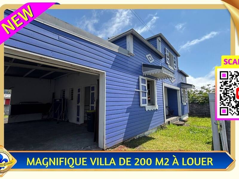 Maison à louer, 150m², LA PLAINE DES PALMISTES