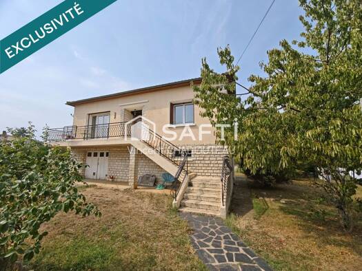 Maison à vendre 155 000 € 4 pièces 3 chambres 80 m² 940 m² de terrain Montbron 16220