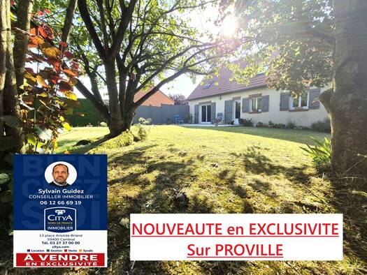 Maison à vendre 344 900 € 8 pièces 4 chambres 150 m² 1 000 m² de terrain Cambrai 59400