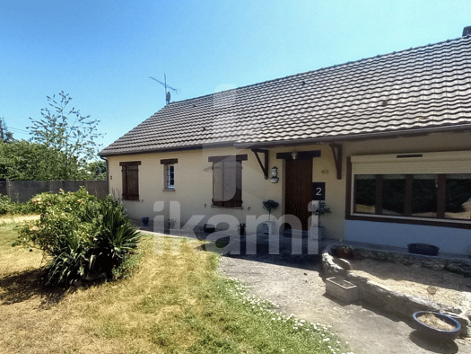 Maison de plain-pied à vendre 151 200 € 6 pièces 4 chambres 107,7 m² 1 341 m² de terrain Val-Fouzon 36210