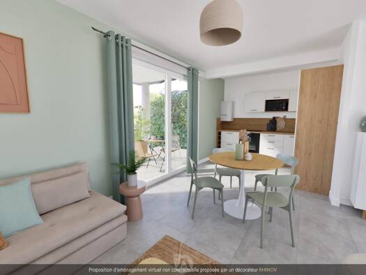 Appartement à vendre 189 000 € 2 pièces 1 chambre 47,3 m² RDC/4 Hesingue 68220