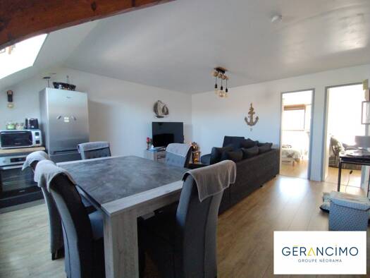 Appartement à vendre 137 000 € 3 pièces 2 chambres 53 m² Étage 3/3 Le Tréport 76470