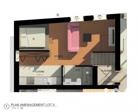 Maison à vendre, 33m², MOULINS LES METZ
