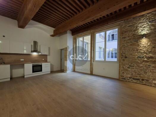Appartement à louer 1 050 € 2 pièces 1 chambre 56,8 m² 1er étage Lyon 1er arrondissement 69001