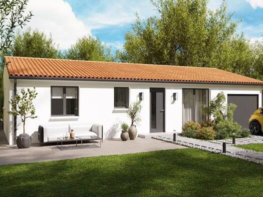 Terrain avec maison neuve à vendre 139 227 € 4 pièces 3 chambres 79 m² 953 m² de terrain Pleumartin 86450