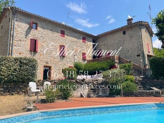 Maison à vendre 430 000 € 5 pièces 4 chambres 179 m² 1 400 m² de terrain Anduze 30140