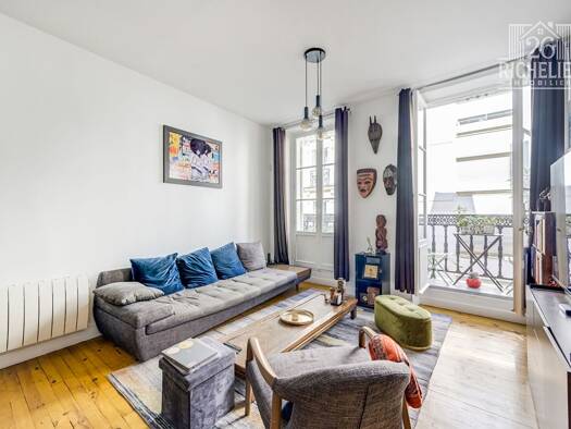Appartement à vendre 750 000 € 2 pièces 1 chambre 50 m² Étage 2/6 Palais Royal Paris 1er arrondissement 75001