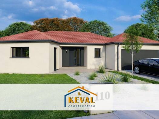 Terrain avec maison neuve à vendre 235 000 € 5 pièces 3 chambres 100 m² Richeling 57510