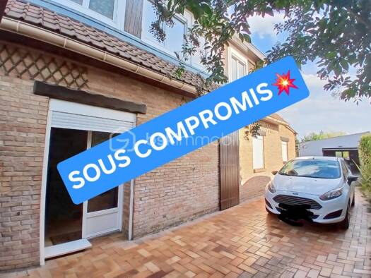 Maison à vendre 229 500 € 6 pièces 3 chambres 130 m² 622 m² de terrain Roost-Bernicourt Roost-Warendin 59286