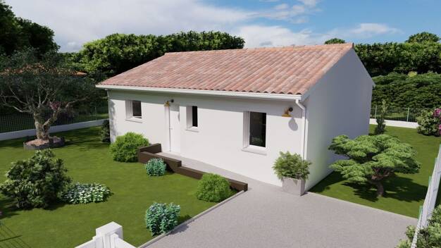 Terrain avec maison neuve à vendre 166 900 € Saint-Maurice-sur-l'Adour 40270
