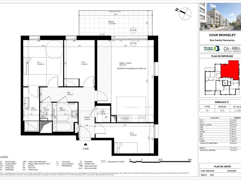 Maison à louer, 83m², NANTES