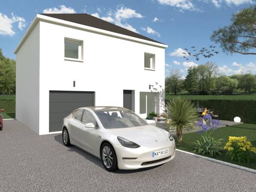 Terrain avec maison neuve à vendre 202 990 € 6 pièces 4 chambres 95 m² Le Molay-Littry 14330