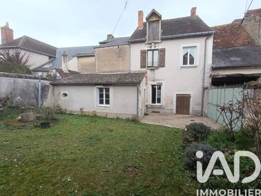 Maison à vendre 73 500 € 5 pièces 2 chambres 108 m² 254 m² de terrain Écueillé 36240
